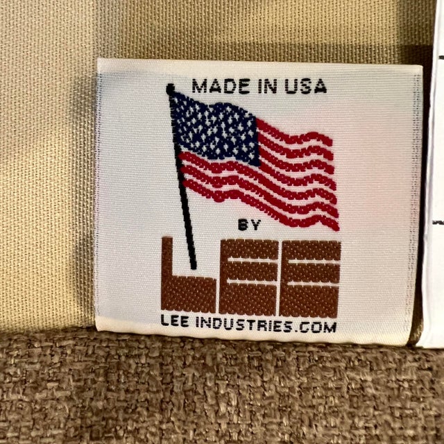 Brown Lee Industries Swivel Chair For Sale - Image 8 of 9