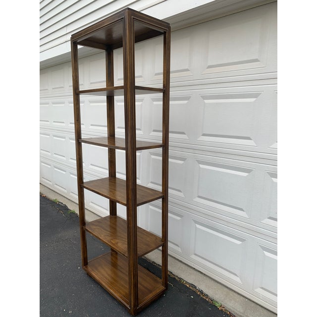 Drexel Heritage 5 Shelves Shelf Etageres Bookcase a Pair Chairish