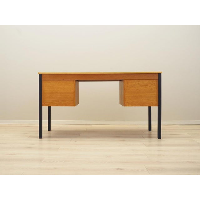 Danish Ash Desk from Domino Møbler, 1970s For Sale - Image 13 of 14
