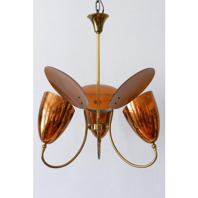 Mid-Century Modern Sputnik Pendant Lamp, Germany, 1950s For Sale - Image 6 of 18