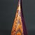Violet Mid Century Modern Abstract Pulled Feather Art Glass Vase, Circa 1960 For Sale - Image 8 of 10