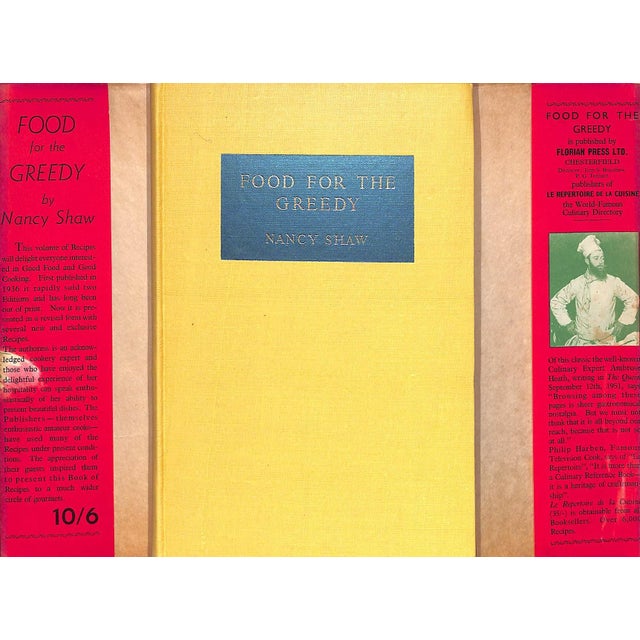 Traditional "Food for the Greedy" Book 1951 Shaw, Nancy For Sale - Image 3 of 9