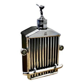 Large Musical Decanter Desk Ornament from Rolls Royce, 1960s-1970s For Sale