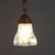 Art Nouveau Pendant Light in Glass and Metal For Sale - Image 4 of 14