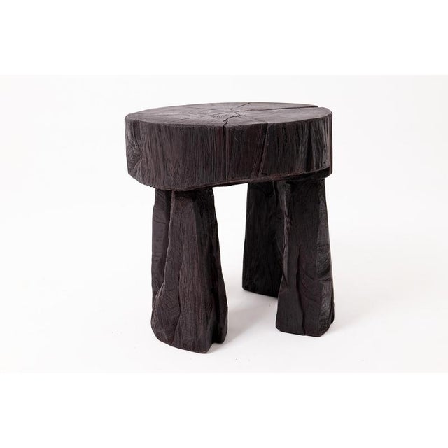 Sculptural Side Table by Logniture For Sale - Image 14 of 16