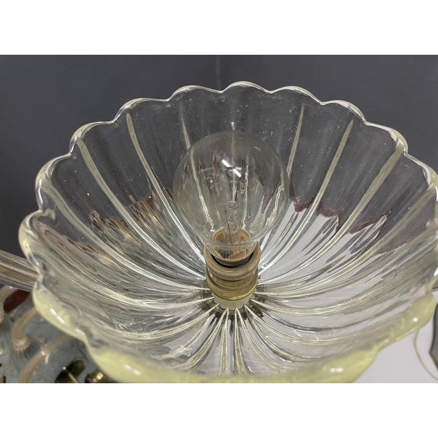 Murano Glass Pendant Light by Ercole Barovier, 1950s For Sale - Image 8 of 10