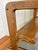 Mid-Century Modern Vintage 1970s Modern Lou Hodges Style Oak Console Table For Sale - Image 3 of 8