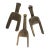 Early 20th Century 3 Guro or Dan Heddle Pulleys Côte d'Ivoire For Sale
