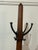 Victorian Antique Mission Oak 1800's Coat Rack Coat Tree For Sale - Image 3 of 11