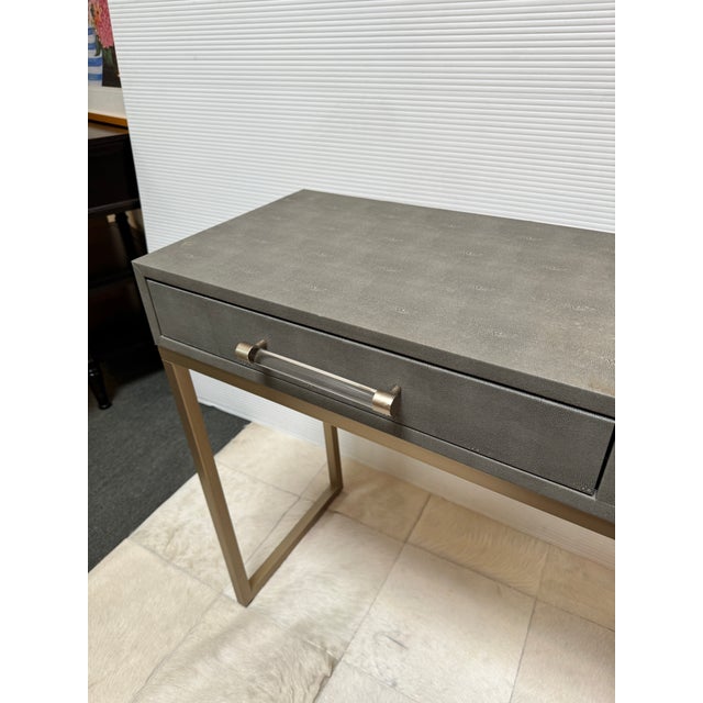 Animal Skin Jamie Young Kain Collection Console Table For Sale - Image 7 of 12