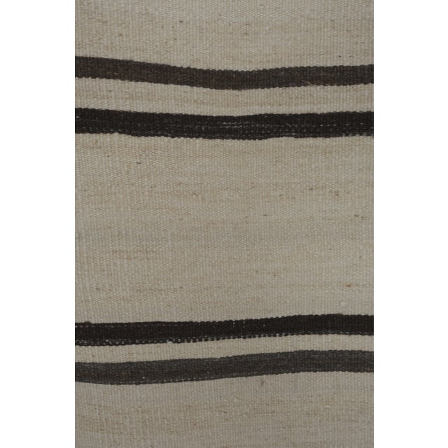 Turkish Hemp Kilim Runner Rug - Stair Rug 1'10'' X 15'7'' For Sale - Image 10 of 12