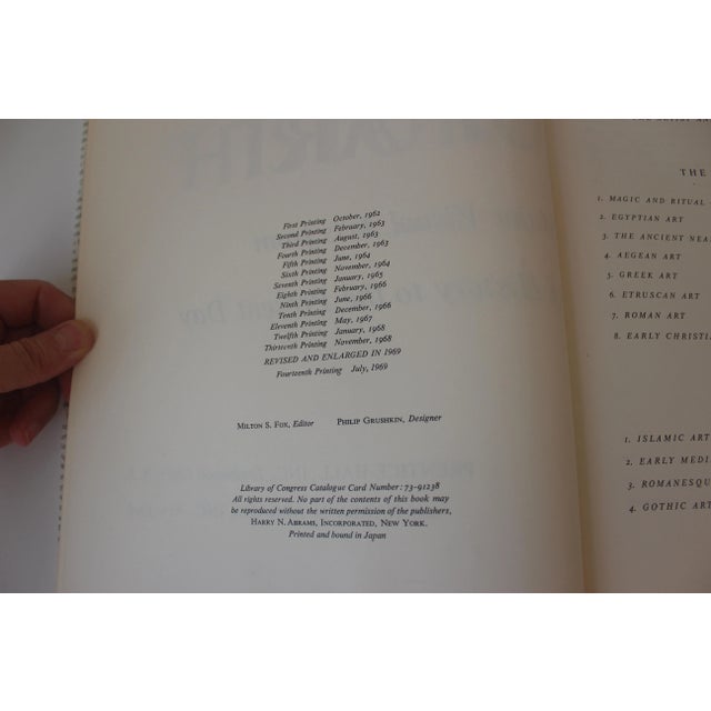1969 History of Art Art Book H. W. Janson, Hardcover For Sale - Image 10 of 12