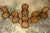 Set of Six Mid-19th Century French Napoleon III Carved Oak and Cane Dining Chairs For Sale - Image 4 of 18