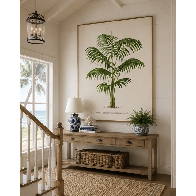 Not Yet Made - Made To Order Vintage Palm Botanical Study, Art Print Reproduction, 32" X 48" For Sale - Image 5 of 10