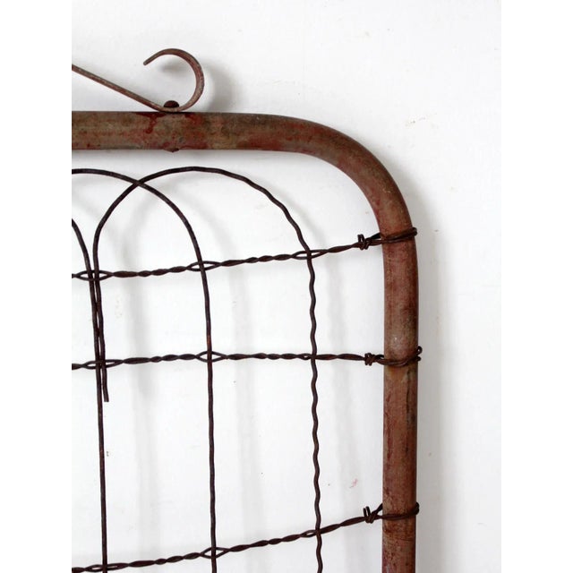 Vintage Garden Gate Door For Sale - Image 9 of 11