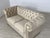 Paint Chesterfield Two-Seater Sofa in Beige For Sale - Image 7 of 9