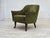 Norwegian Armchair in Green Furniture Fabric and Teak Wood, 1970s For Sale - Image 13 of 18
