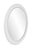 The George Mirror features a rich matte white lacquer finish. The Round frame is made from wood and is accented with...