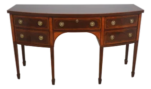 Baker Historic Charleston Inlaid Mahogany Sideboard