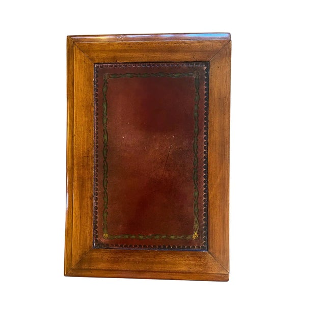 English Mahogany Library Steps For Sale - Image 4 of 7