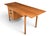 Vintage Mid-Century Modern Expandable Drop-Leaf Teak Writing Desk For Sale - Image 4 of 13