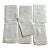 Antique French Linen Monogram Towel Set of 7 For Sale