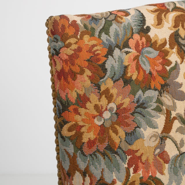 19th Century Louis XV Oak Armchair With Needle Point Upholstery For Sale - Image 12 of 12