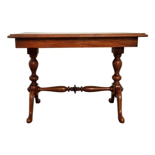 Vintage Light Solid Oak Coffee Table For Sale