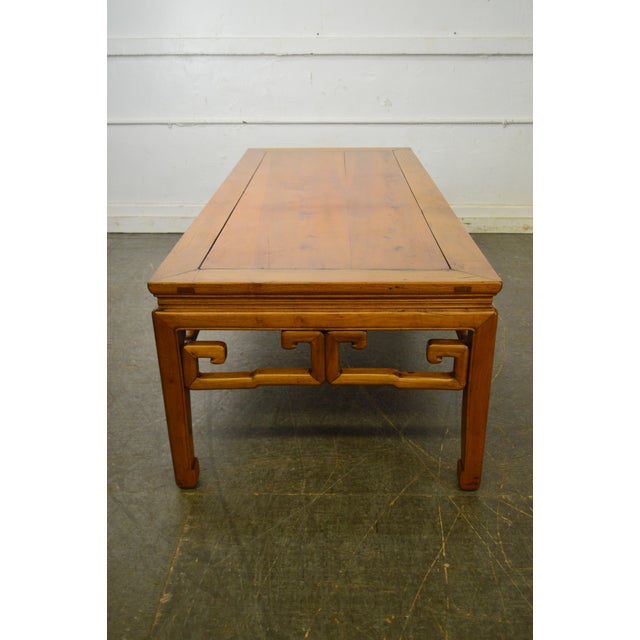 Antique Chinese Ming Style Large Hardwood Coffee Table Chairish