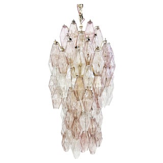 Mid-Century Modern Murano Glass Chandelier by Carlo Scarpa for Venini, 1960 For Sale