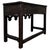 Brown Antique Gothic Style Side Table in Carved Oak, 1800s For Sale - Image 8 of 12
