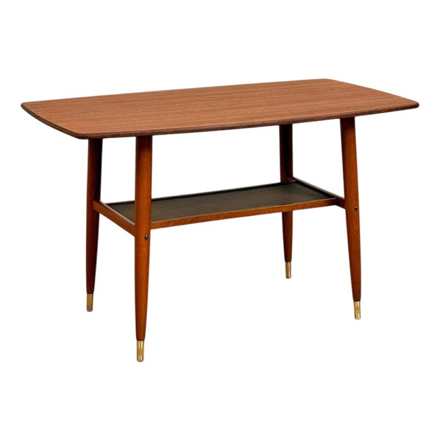 Coffee Table in Teak by Alberts Tibro, Sweden, 1950s-1960s For Sale