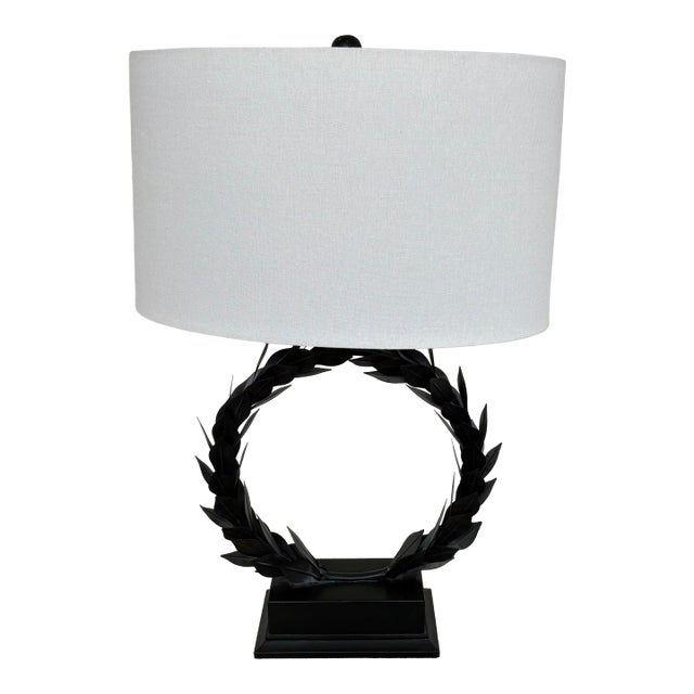 Barbara Crosgrove Laurel Wreath Lamp For Sale