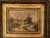 Wood Mid 19th Century Signed and Framed French Oil Painting on Wood For Sale - Image 7 of 14