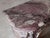 Antique Marble Trois Coquilles Fireplace in Violet de Villette For Sale - Image 3 of 18