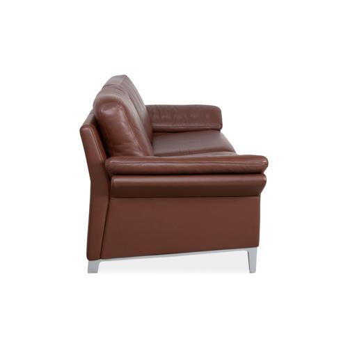 Brown Brown Leather 3300 Two-Seater Sofa from Rolf Benz For Sale - Image 8 of 11