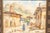 Mid 20th Century Mid-Century S. Europe Streetscape Painting For Sale - Image 5 of 12