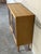 1970s Oak Two-Door Cabinet With Multi-Colored Stained Glass Doors Danish Mid-Century Modern 1970s For Sale - Image 5 of 11