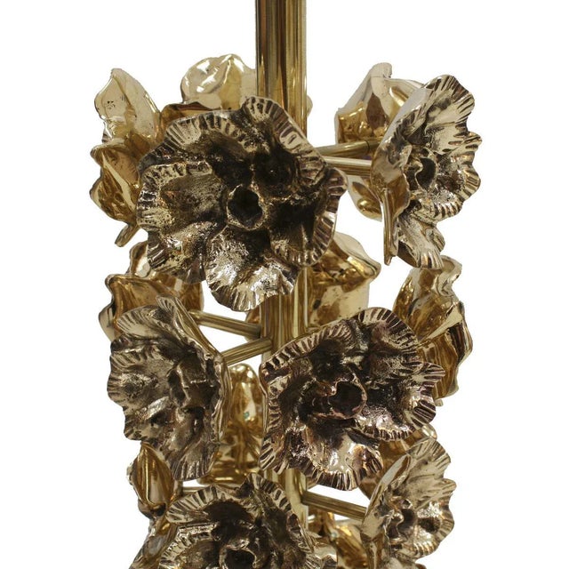 Italian Contemporary Brass Table Lamps, Set of 2 For Sale - Image 4 of 7