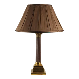 Rupert Hobbs Grand Tour Style Gilt Bronze & Scagliola Marble Table Lamp