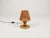 Mid-Century Rattan and Wicker Table Lamp in the style of Louis Sognot, Italy, 1970s For Sale - Image 4 of 11