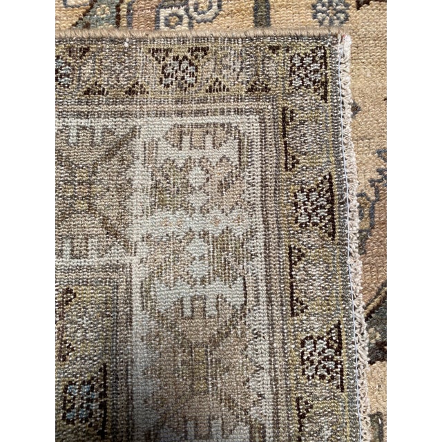 1920s 1920s Vintage Bellwether Rugs Bibikabad Runner - 5'2" X 11'9" For Sale - Image 5 of 6