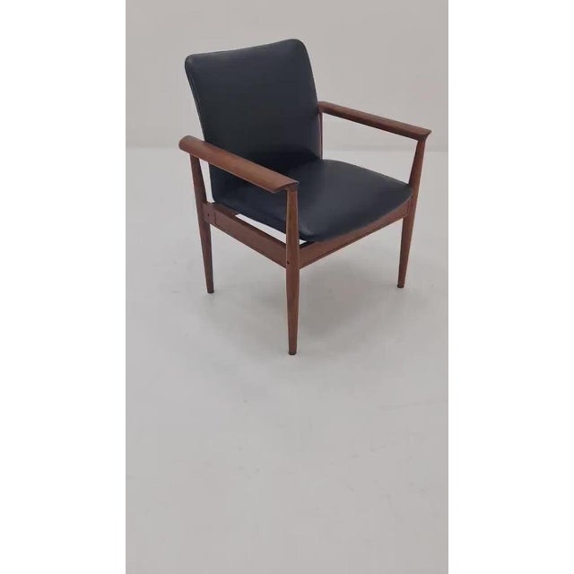 Danish Rare Teak Armchair By Finn Juhl For France & son Model 209 Diplomat, 1960s The chair is in great condition,...