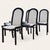 Set of Six Italian Postmodern Dining Chairs – Black Lacquer and Solid Wood, 1980s For Sale - Image 11 of 18