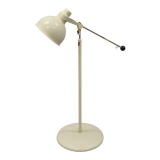 Kenmore Mid Century Modern Adjustable Atomic Reading Light Task Floor Lamp For Sale