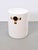 Round White Ceramic Stool, in Very Good conditions. Designed 1990 to 1999