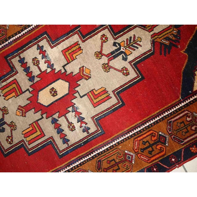 1920s Handmade Antique Turkish Anatolian Rug For Sale In New York - Image 6 of 9