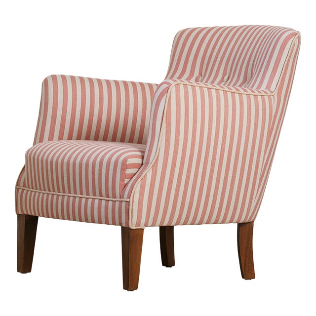 No. 920 Chair in Swedish Wool Upholstery, 1950s For Sale