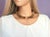 We are excited to present our newest addition to the collection - a stunning Rutilated Quartz necklace. Measuring 17.5...