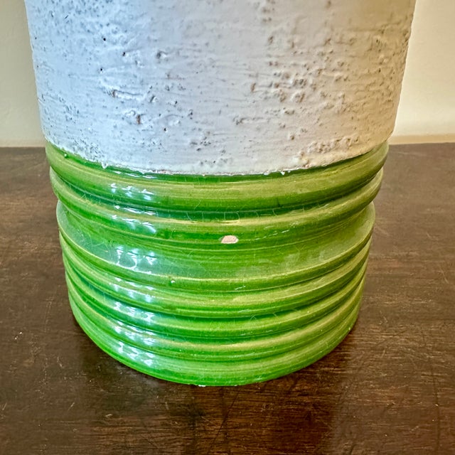 Aldo Londi Bitossi Rosenthal Netter Italian Pottery Tall Jar For Sale In Buffalo - Image 6 of 7